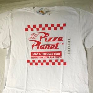 Toy Story Pizza Planet T-shirt, NWT